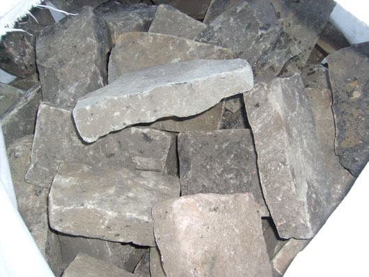 SANDSTONE COBBLE SPITS, EXCELLENT FOR DRY STONE WALLING