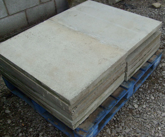 Stone RECLAIMED CONCRETE FLAGS
